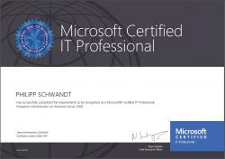 Microsoft Certified IT Professional (MCITP) Enterprise Administrator